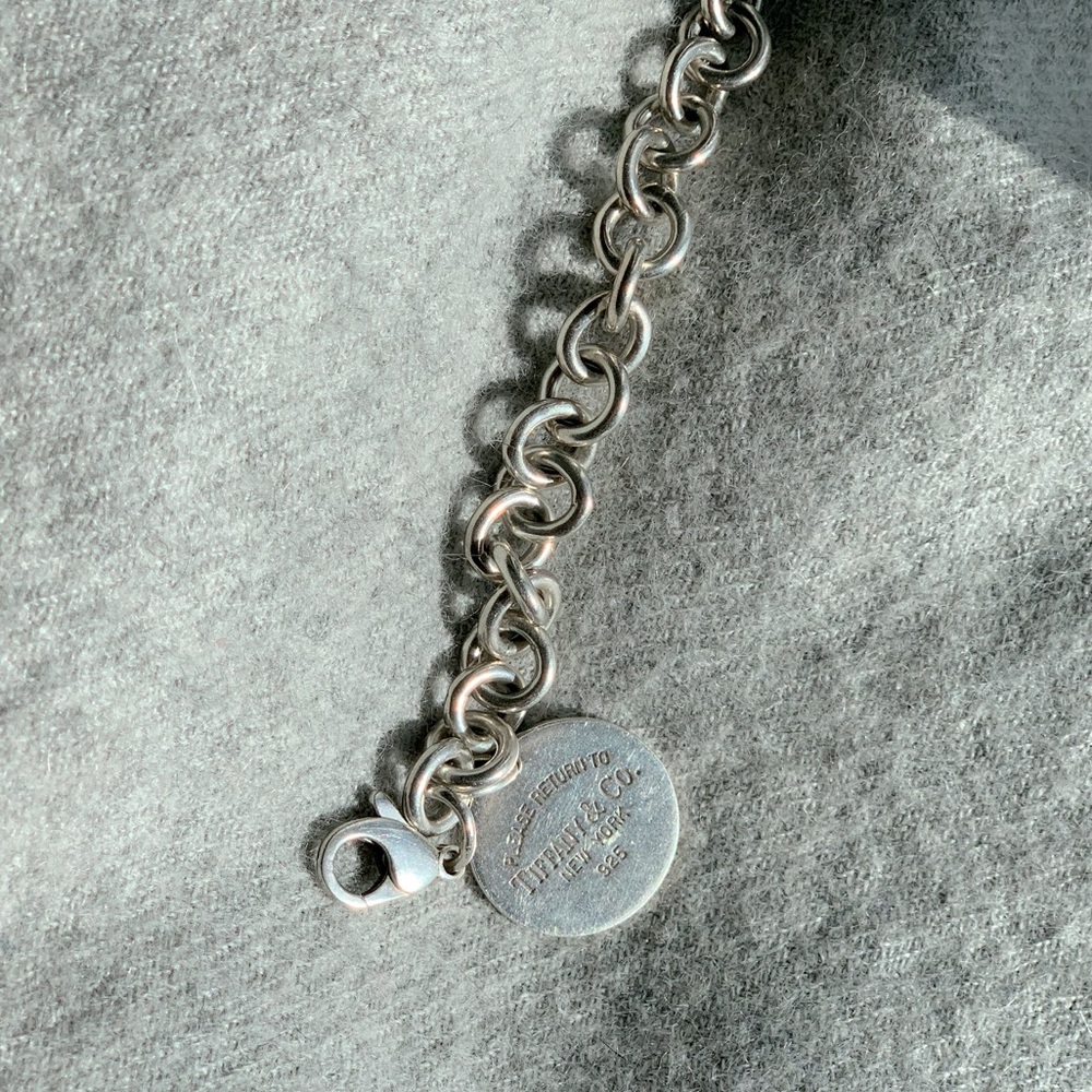 Tiffany & Co Round Tag Bracelet